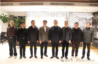 陕西省江苏商会到陕西憬华装